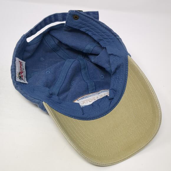 Sarasota Slideback Baseball Cap Multicolor One Size Adjustable Embroidered Denim - Picture 7 of 10